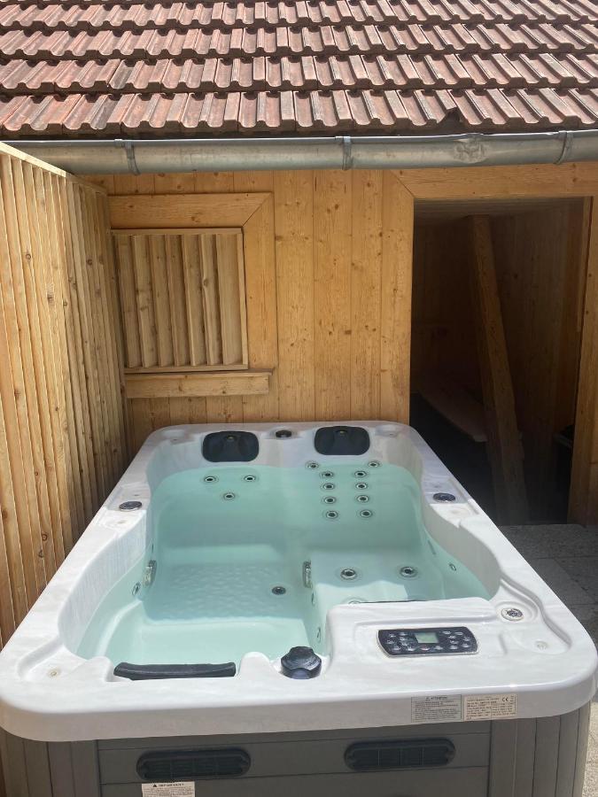 Ferme De La Prairie D Hergauchamps Mit Sauna Und Whirlpool Сент-Марі-о-Мін Екстер'єр фото